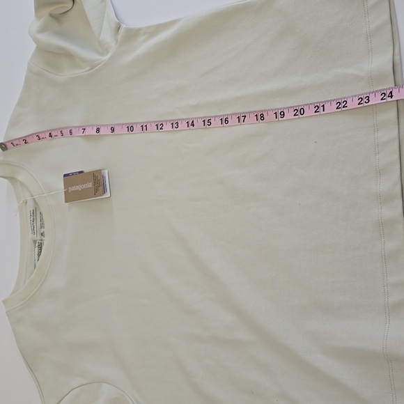 NWT Patagonia Women's Regen Organic Cotton Essential Pullover Beige Size Medium - Picture 12 of 17